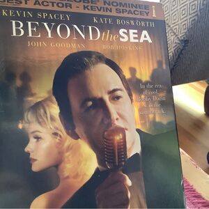 Beyond the Sea DVD Movie Cover - Black & Gold Artwork